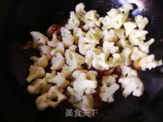 茄汁菜花的做法步骤：3