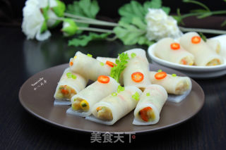 三鲜萝卜卷的做法