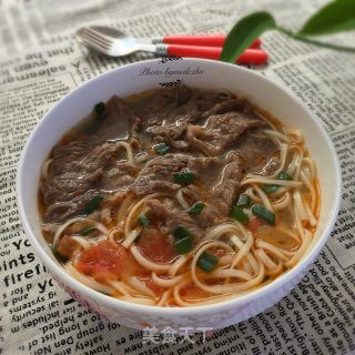 茄汁牛肉面的做法