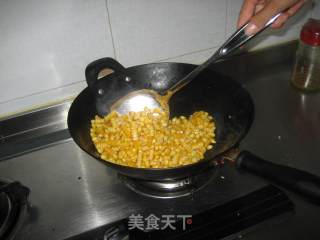儿时的记忆——炒玉米的做法步骤：4