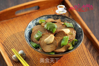 青椒炒素火腿的做法
