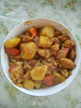 咖喱鸡块的做法