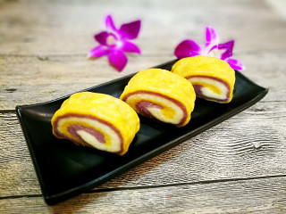 三色馒头的做法