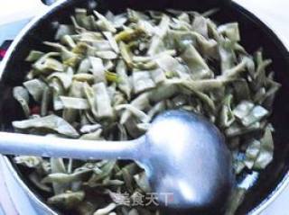 剁椒烧酸扁豆的做法步骤：4