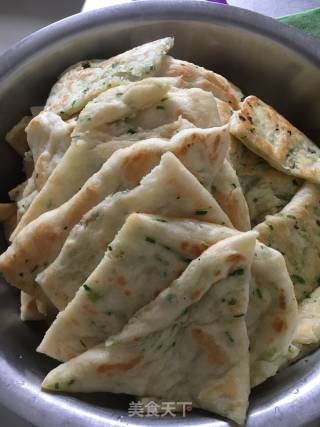 发面葱花大饼的做法