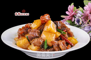 好吃又便宜的的【土豆烧牛腩】的做法