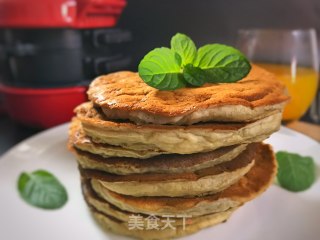 牛奶蜂蜜香蕉松饼的做法