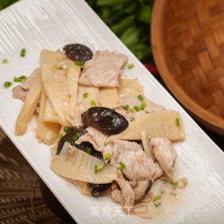 冬笋炒肉片的做法