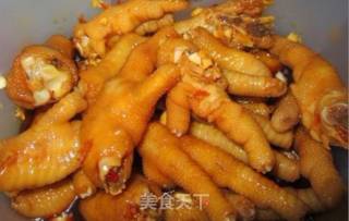 酸辣鸡爪的做法