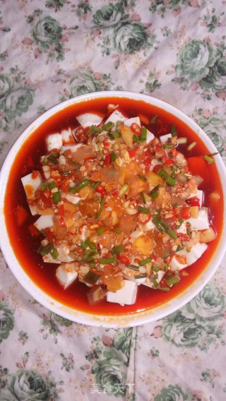 麻辣皮蛋豆腐的做法