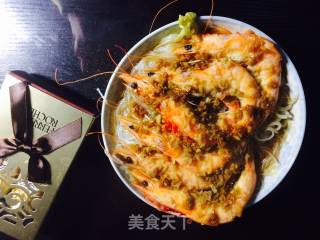 蒜蓉粉丝虾的做法