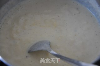 卡仕达小面包 如何自制卡仕达奶油馅 (葡萄干天然酵母）的做法步骤：7