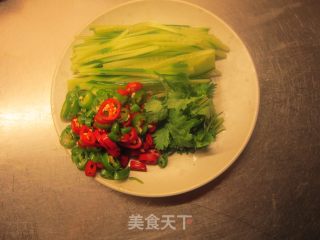 双椒拌牛肉的做法步骤：3