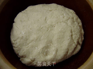 家常主食----油菜酱肉蒸饺的做法步骤：2