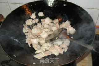 青椒回锅肉的做法步骤：6