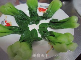 香菇冬笋面筋的做法步骤：2