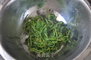 西洋菜圆子 与 奶酪汁的做法步骤：2
