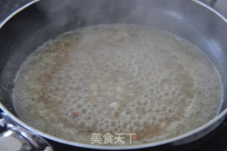 西洋菜圆子 与 奶酪汁的做法步骤：9