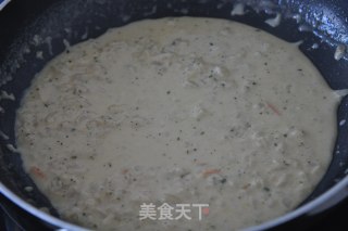 西洋菜圆子 与 奶酪汁的做法步骤：12