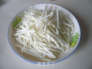 炝芥菜的做法步骤：2