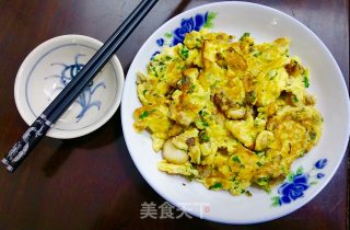 快手菜——蚝干炒鸡蛋