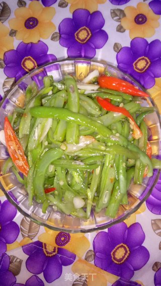 干煸刀豆的做法