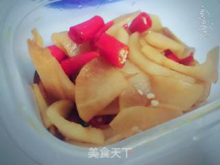 美味可口的腌脆萝卜的做法