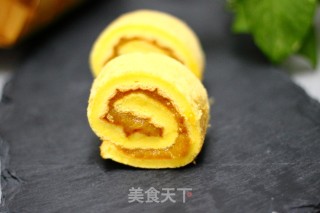 金桔果酱蛋糕卷的做法