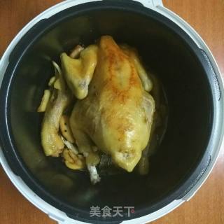 电饭锅盐焗鸡的做法