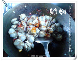 喳喳家常之香辣诱人的【辣炒蛤蜊】的做法步骤：9