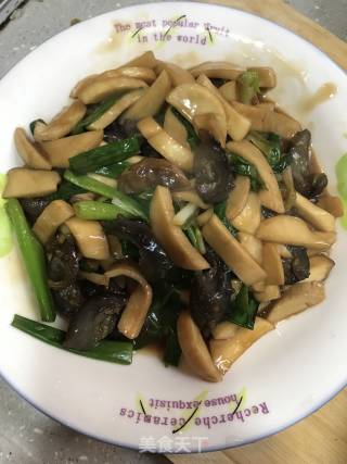 杏鲍菇烧海参的做法