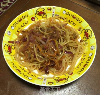 美味中式意大利面的做法