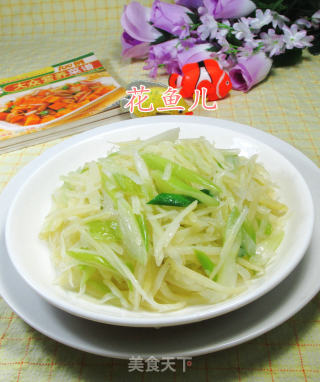 大葱土豆丝的做法