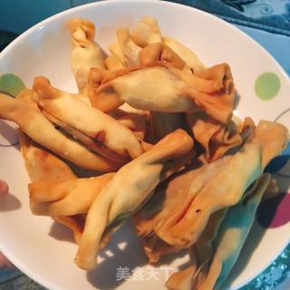 炸着吃的紫薯糖果的做法