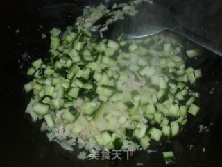 四丁炒饭的做法步骤：10