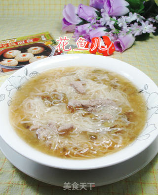 榨菜丝里脊肉线面的做法