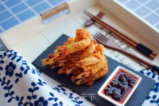 酥皮沙虾的做法