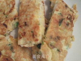鸡蛋饭饼的做法