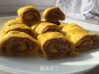 南瓜猪肉龙卷子的做法