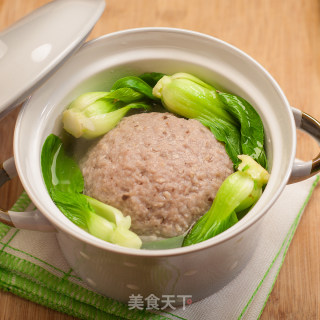 清蒸狮子头的做法