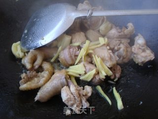 沙茶酱烧鸡肉的做法步骤：5