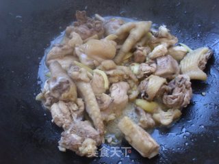 沙茶酱烧鸡肉的做法步骤：6