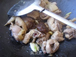 沙茶酱烧鸡肉的做法步骤：7