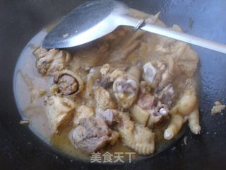 沙茶酱烧鸡肉的做法步骤：8