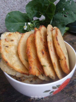 小葱香饼的做法