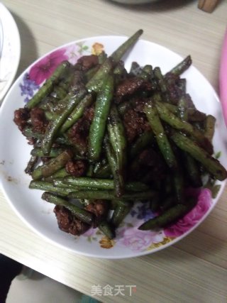 豆角炒肉的做法