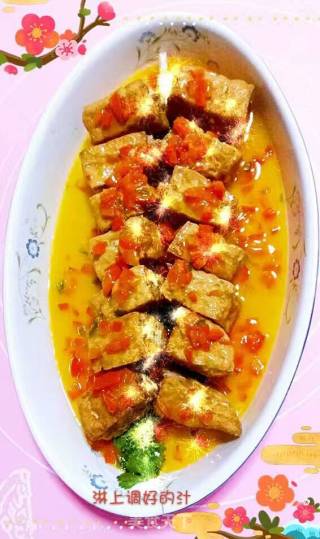 油豆腐蒸肉的做法