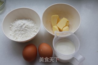 原味泡芙的做法步骤：1