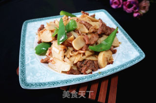 冬笋炒肉片的做法
