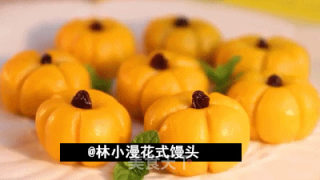 老少咸宜的糯米南瓜豆沙包的做法
